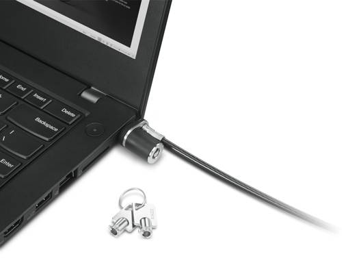 Cable de Seguridad Lenovo NanoSaver Essential, Cerradura con Llave, Acero