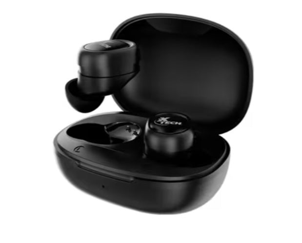 Audífonos Inalámbricos Bluetooth Xtech XTH-701, Carga USB-C, Color Negro
