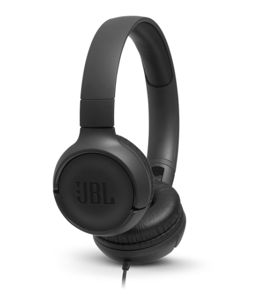 Audífonos JBL Tune 500 (Jack 3.5mm, Pure Bass, Negro)