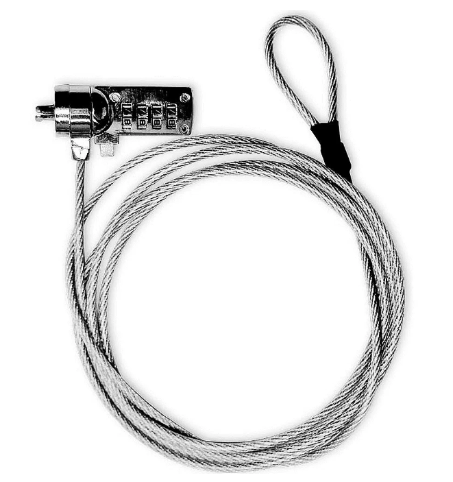 Candado con combinación para laptops Con clave Generico