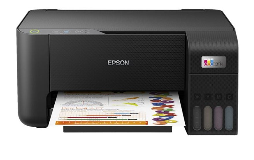 Impresora Multifuncional tinta color Epson EcoTank L3210, 10 ppm/negro, 5 ppm/color, USB 2.0