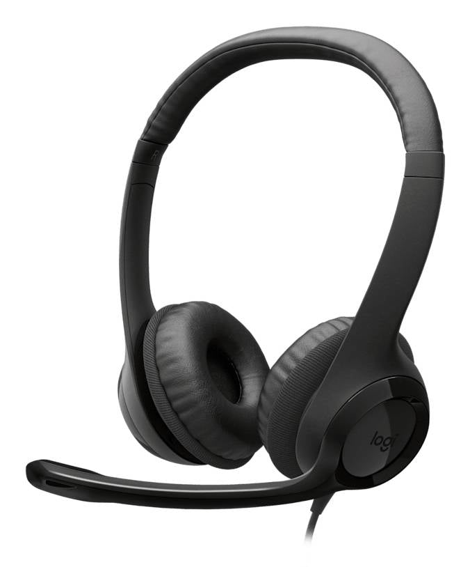 LOGITECH. Audífonos con Micrófono H390 Estéreo con Micrófono USB A Control en Cable