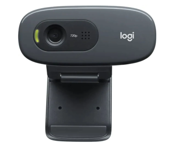 Webcam Logitech C270 HD (720p, 30 fps, Negro)