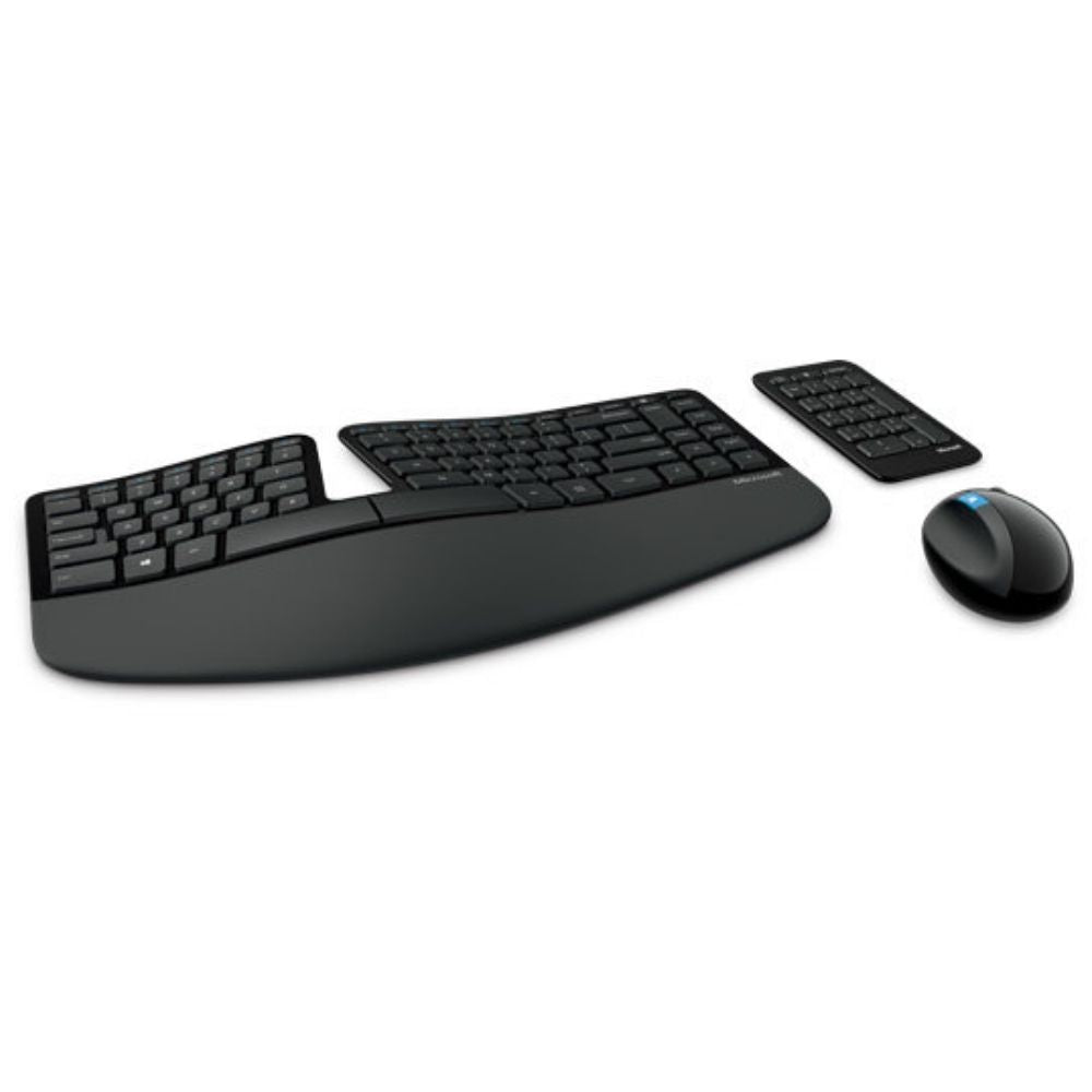 MICROSOFT. Combo Teclado y Mouse ERGO ESP