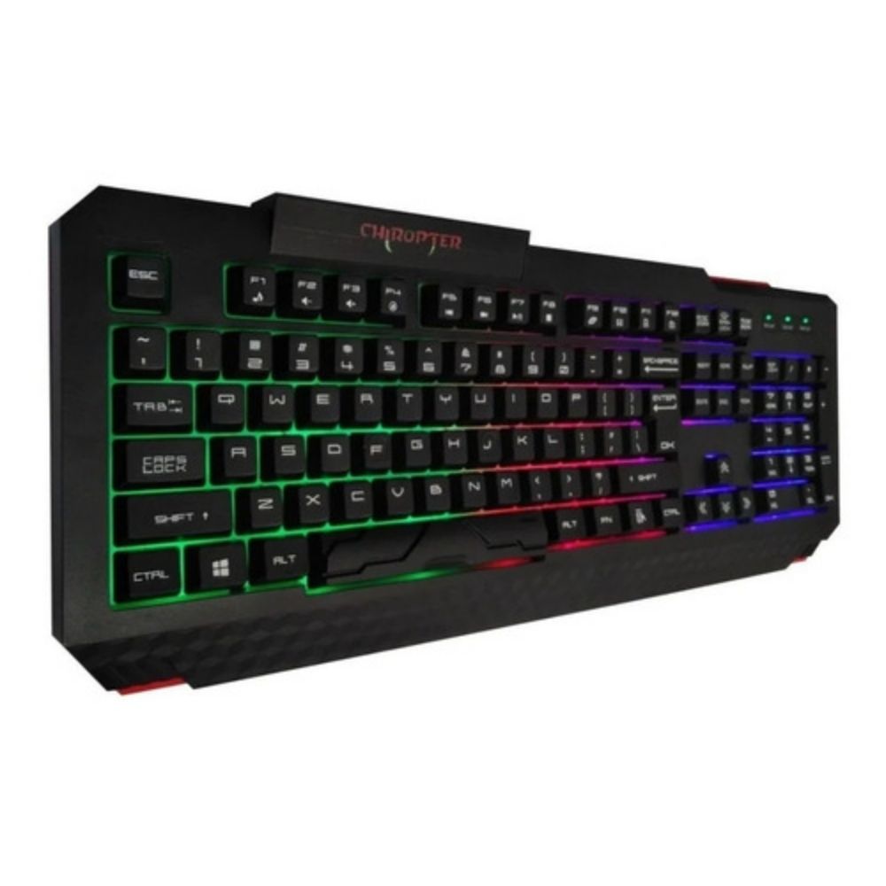 WESDAR. Teclado gamer MK4 Black LED