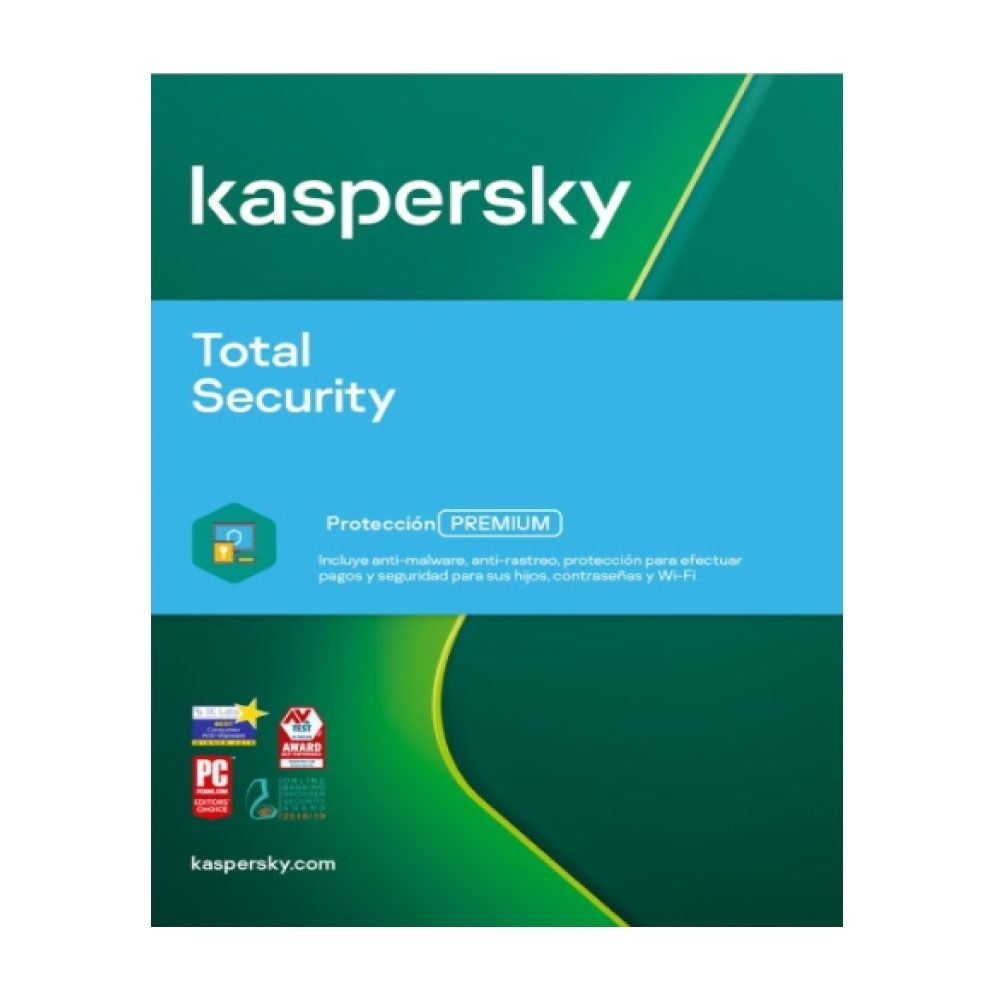 SOFTWARE. Kaspersky Total Security Latin America Edition (10 Dispositivos, 1 Año, Descargable)