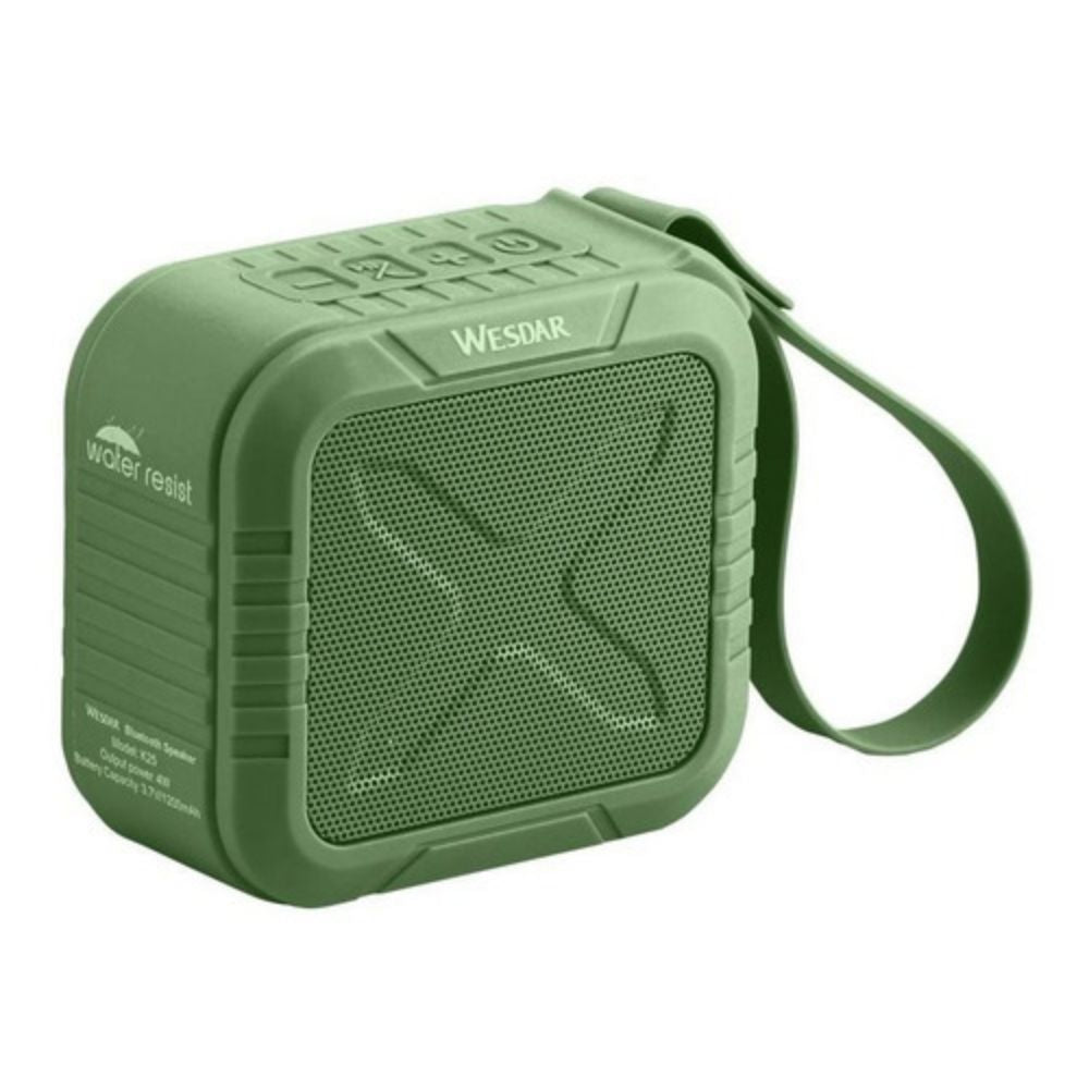 WESDAR. Parlante Bluetooth K25 Verde