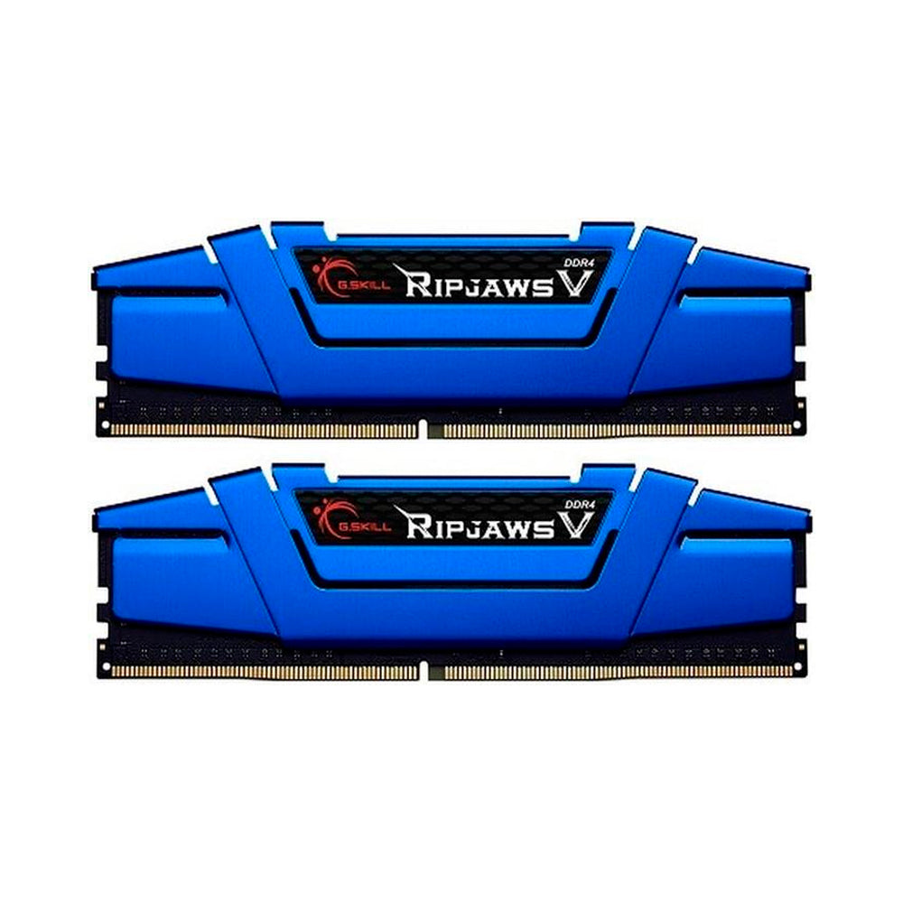 G.SKILL.Memoria Ram Ripjaws V, Color Azul, DDR4, 16GB (2X8GB), 2400MHZ, 1.20V