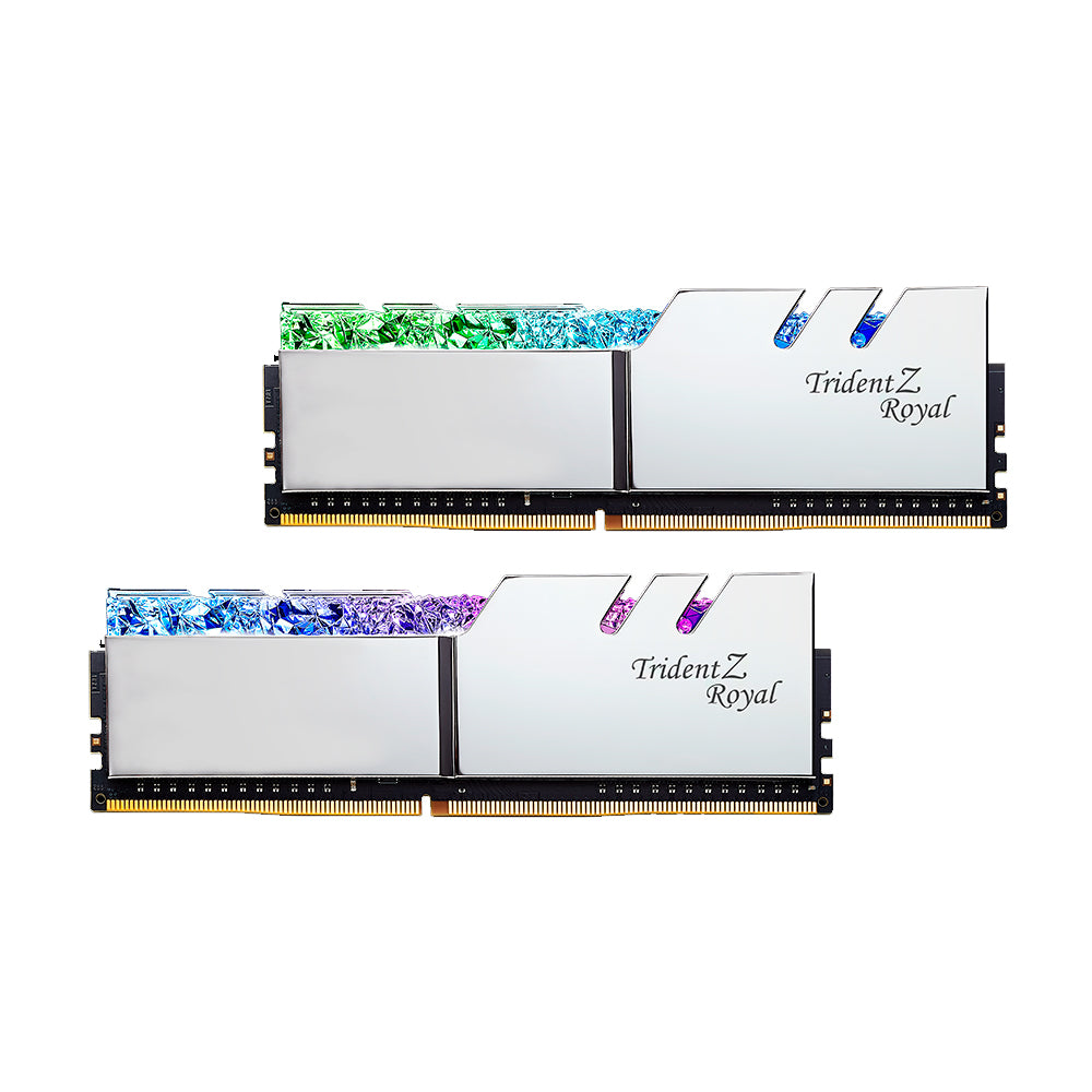 G.SKILL . Memoria RAM Trident Z Royal - DDR4 - 16GB (2x8GB) - 3000MHz