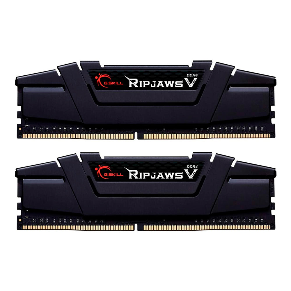 G.SKILL. Memoria RAM G.Skill DDR4 RipjawsV Negro, 3200MHz, 32GB (2 x 16GB),