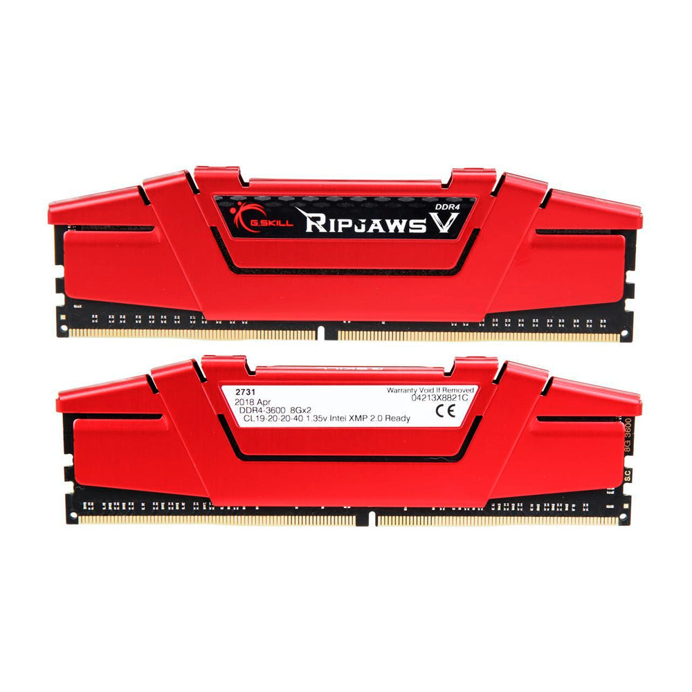 G.SKILL . Memoria Ram Ripjaws V 16GB (2 X 8GB) DDR4 3600 (PC4 28800) Memoria F4-3600C19D