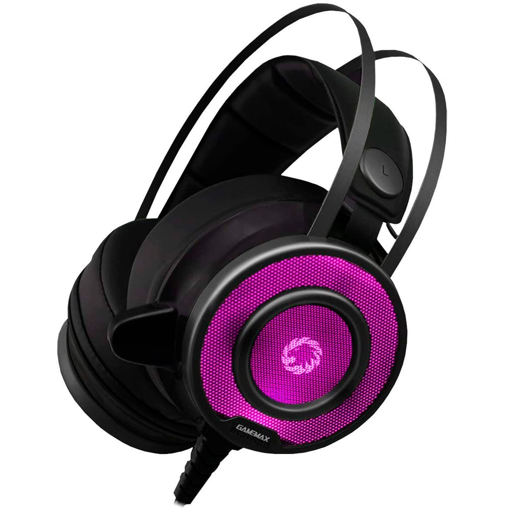 GAMEMAX. G200 Auriculares Cancelación de Ruido Gaming Headset Stereo LED Back Lit