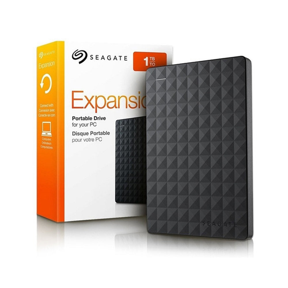 SEAGATE. Disco Portátil Seagate Expansion, 1TB, USB 3.0, Negro