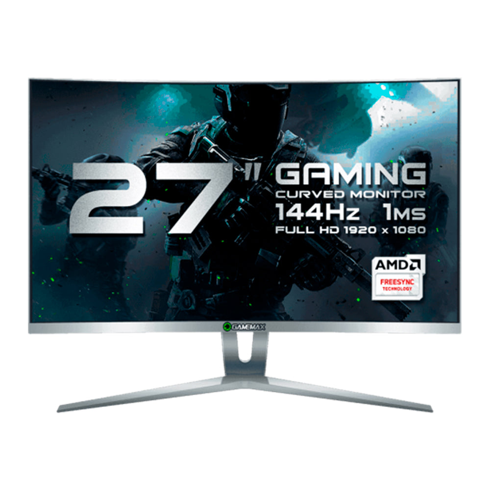 GAMEMAX. Monitor curvo  GMX27C144 led 27" blanco